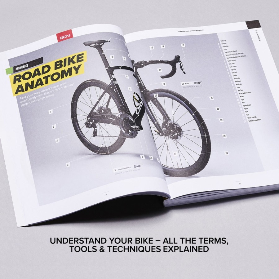 Books globalcyclingnetwork | Gcn'S Essential Road Bike Maintenance