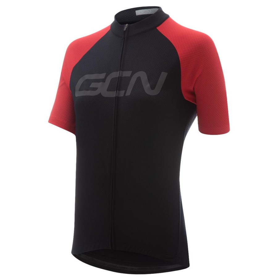 Cycling Kit Bicycle-Line | Gcn Core Women'S Black Short Sleeve Jersey