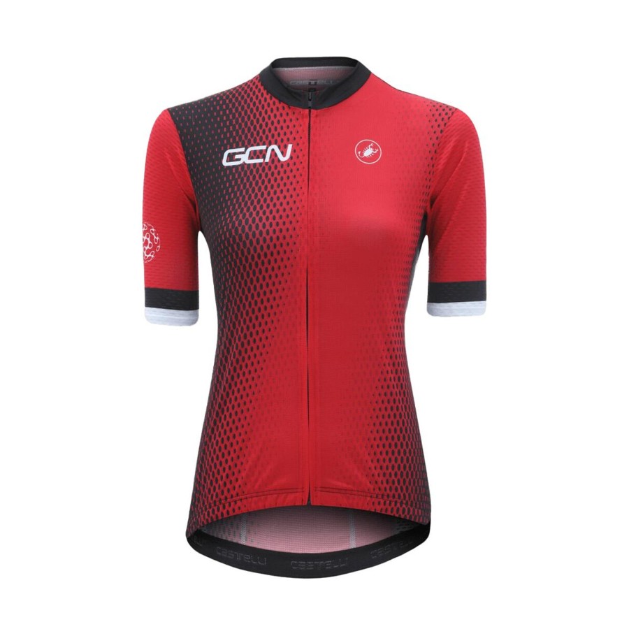 Cycling Kit Castelli | Gcn Castelli Women'S Competizione 2 Red Gradient Jersey