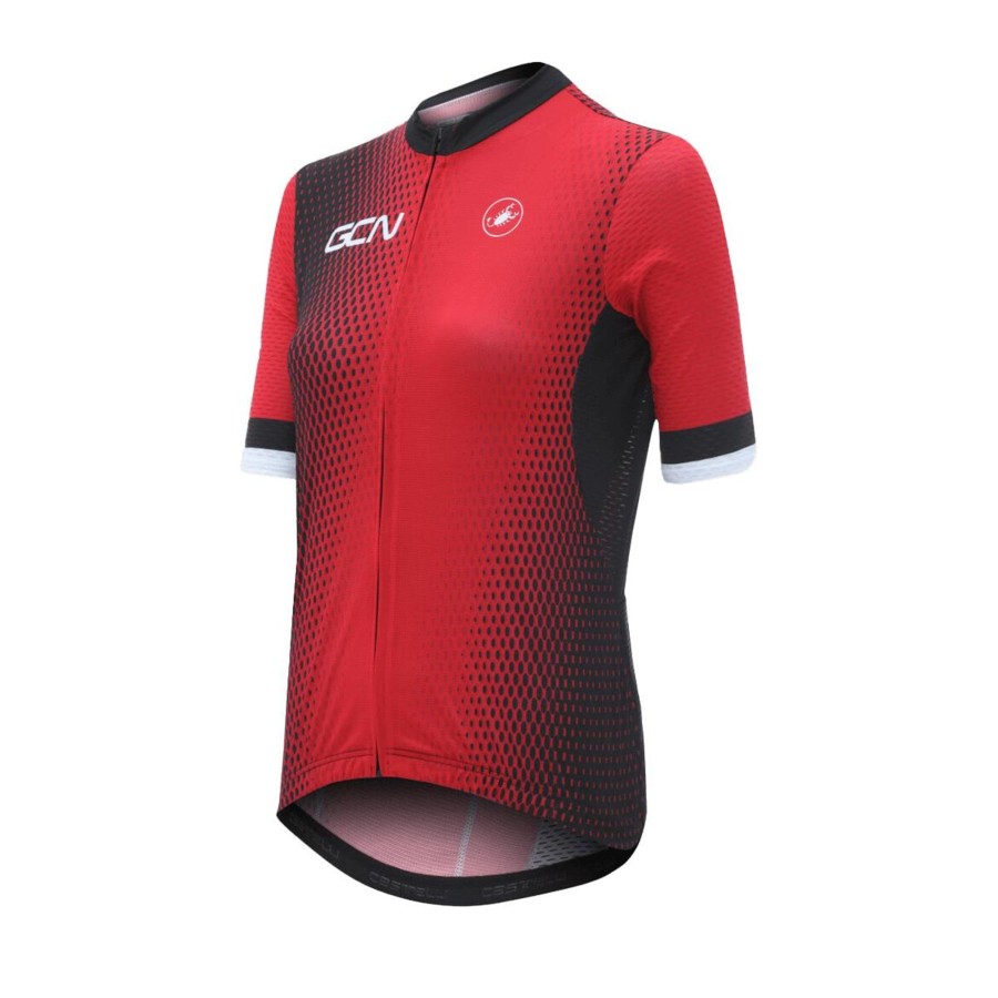 Cycling Kit Castelli | Gcn Castelli Women'S Competizione 2 Red Gradient Jersey