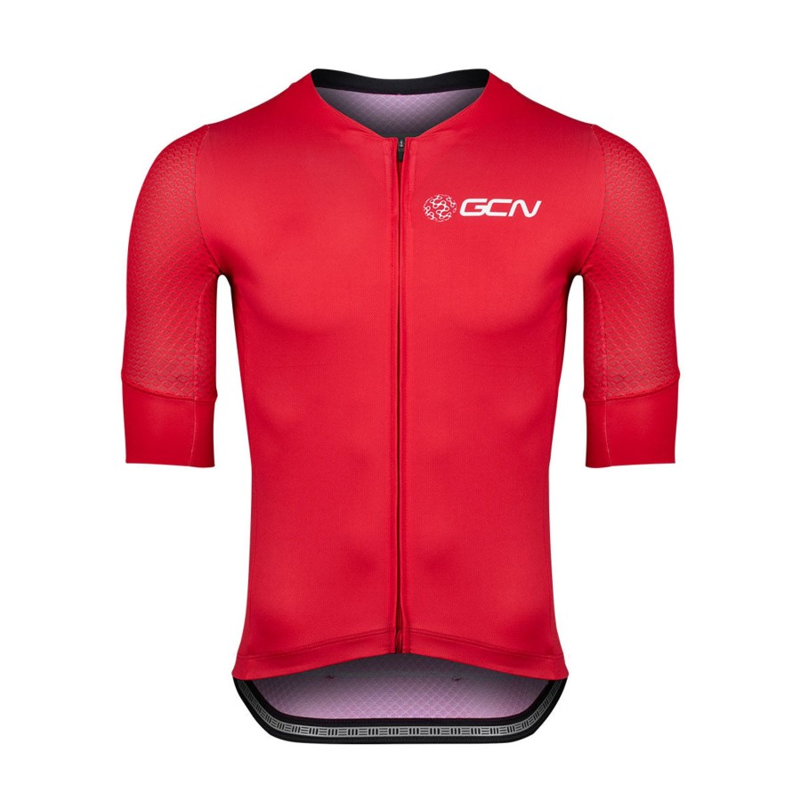 Cycling Kit Bicycle-Line | Gcn Core 2.0 Short Sleeve Jersey - Red