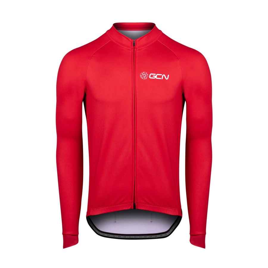 Cycling Kit Bicycle-Line | Gcn Core 2.0 Long Sleeve Jersey - Red