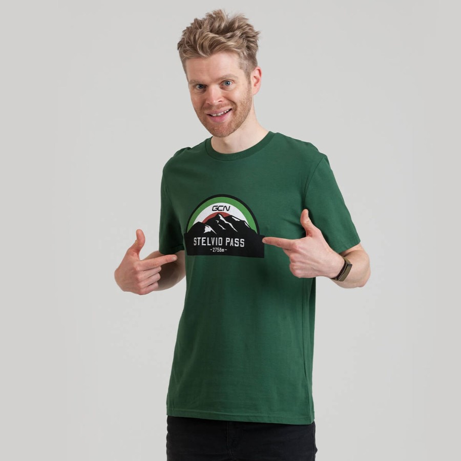 Casual Clothing Branded Merchandise | Gcn Epic Climbs Stelvio Pass T-Shirt