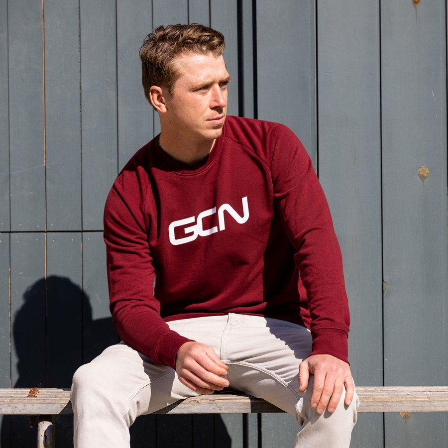 Casual Clothing globalcyclingnetwork | Gcn Word Logo Sweatshirt - Burgundy