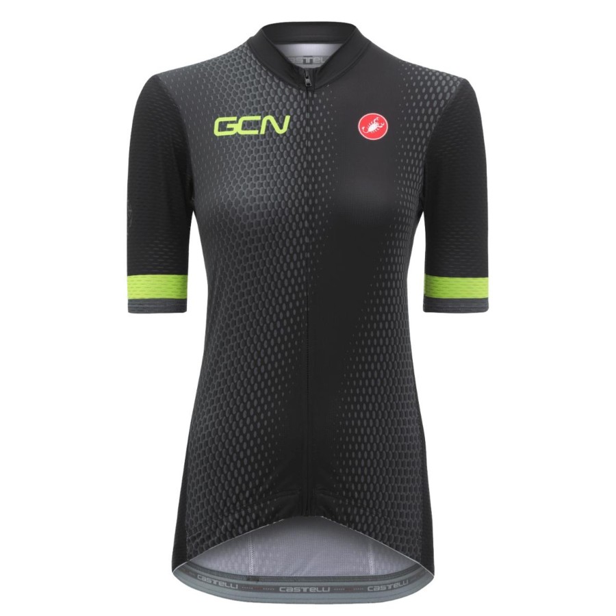 Cycling Kit Castelli | Gcn Castelli Women'S Competizione 1 Lime Stripe Jersey