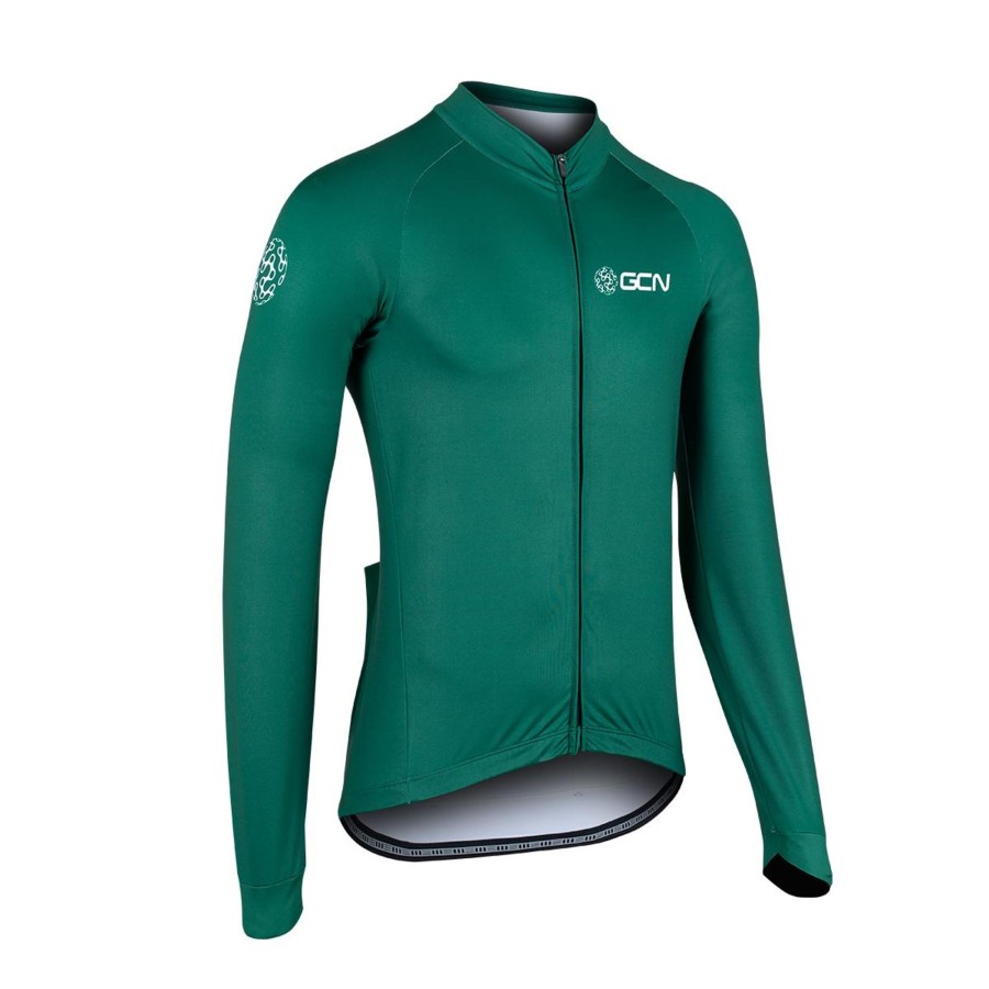 Cycling Kit Bicycle-Line | Gcn Core 2.0 Long Sleeve Jersey - Green