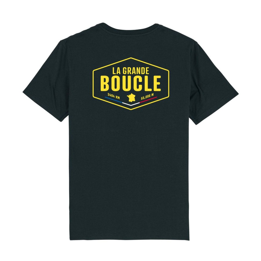 Casual Clothing Frontline | Gcn La Grande Boucle Black T-Shirt